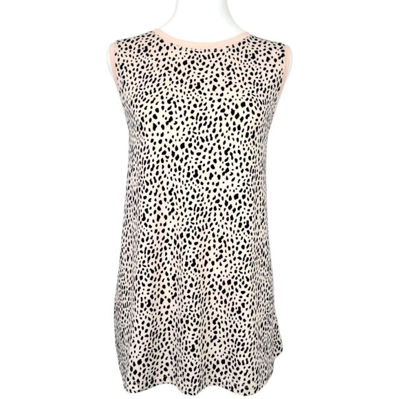 Women's XL Summer Ready Leopard Print Tank Top - Loose Fit Sleeveless High Neck - Picture 1 of 12